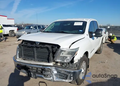2018 Nissan Titan Sv z USA, uszkodzony, nr VIN 1N6AA1E55JN535435
